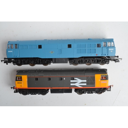 435 - Seven boxed OO gauge electric train models from Lima to include class 47 'Res Republic' (very good/e... 