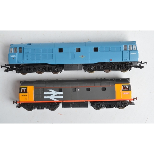 435 - Seven boxed OO gauge electric train models from Lima to include class 47 'Res Republic' (very good/e... 