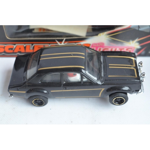 442 - Collection of Scalextric and other slot car sets, individual vehicles, track and accessories to incl... 