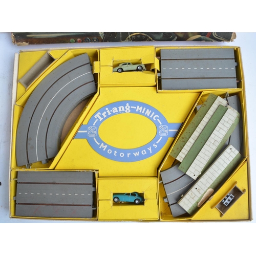 442 - Collection of Scalextric and other slot car sets, individual vehicles, track and accessories to incl... 