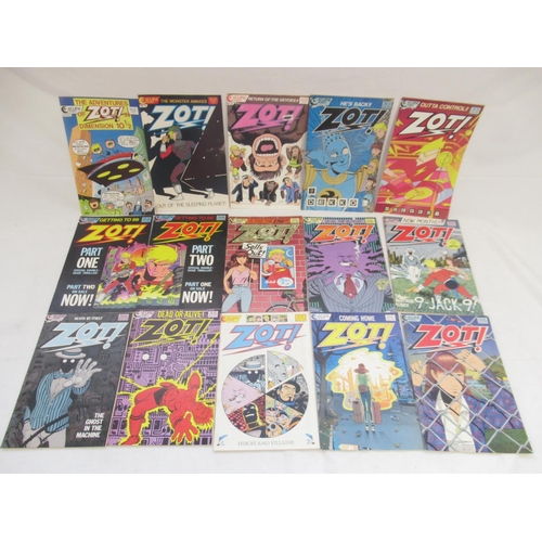 771 - Eclipse Comics - mixed collection of Eclipse comics to inc. Miracleman, Zot!, Zooniverse, Strike, et... 