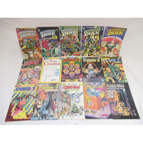 772 - Eclipse Comics - mixed collection of Eclipse comics to in. Aztec Ice, DNA Agents, Crossfire, Destroy... 