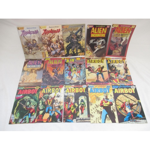 773 - Eclipse Comics - mixed collection of Eclipse comics to inc. Airboy, Area 88, Addleseed, Alien Encoun... 