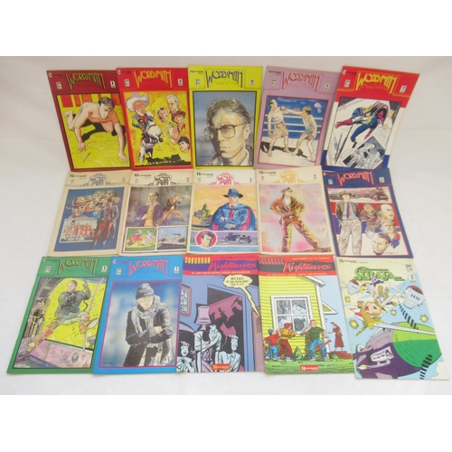 775 - Mixed collection of comics from Renegade Press, Adventure Comics and Fantagraphics Books (approx. 11... 