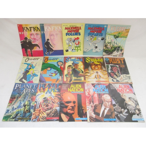 775 - Mixed collection of comics from Renegade Press, Adventure Comics and Fantagraphics Books (approx. 11... 