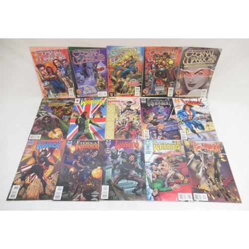 787 - Valiant Comics - collection of mixed Eternal Warrior comics, to inc. multi- signed Eternal Warrior #... 