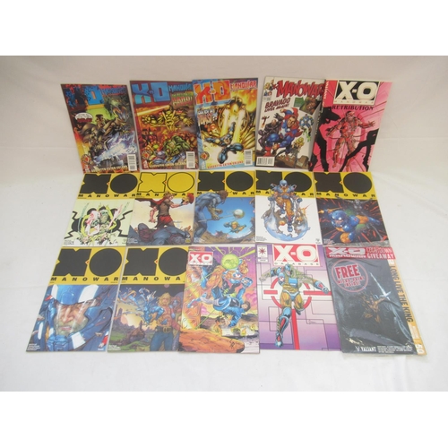 789 - Valiant Comics - collection of mixed X-O Manowar comics (approx. 120)