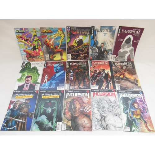 790 - Valiant Comics - large mixed collection of Valiant comics to inc. The Visitor, Book of Death, 4001AD... 