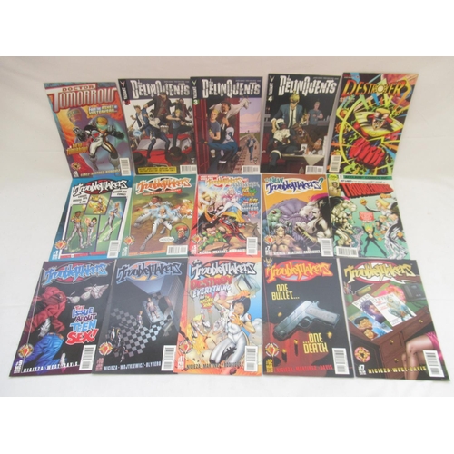 791 - Valiant Comics - large mixed collection of Valiant comics to inc. Timewalker, Unity, Darque Passages... 