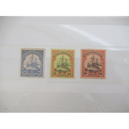 679 - Collection of c19th/20th International stamps to inc. album cont. Sudan stamps, album cont. South We... 