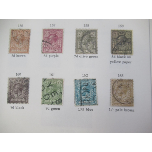 680 - Collection of C20th British stamps and FDCs in 4 folders and 1 album, to inc. used Penny Black, 16 P... 