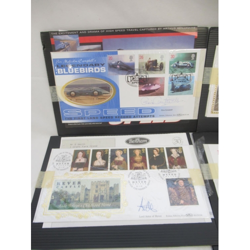 681 - Collection of 54 signed Benham FDC's, 1 other signed FDC and a Benham Henry VIII & his Six Wives Med... 