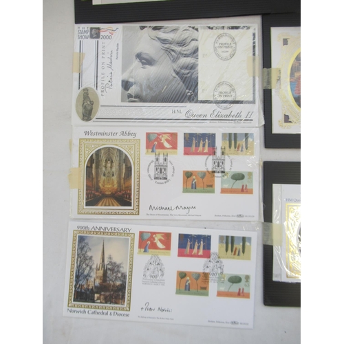 681 - Collection of 54 signed Benham FDC's, 1 other signed FDC and a Benham Henry VIII & his Six Wives Med... 