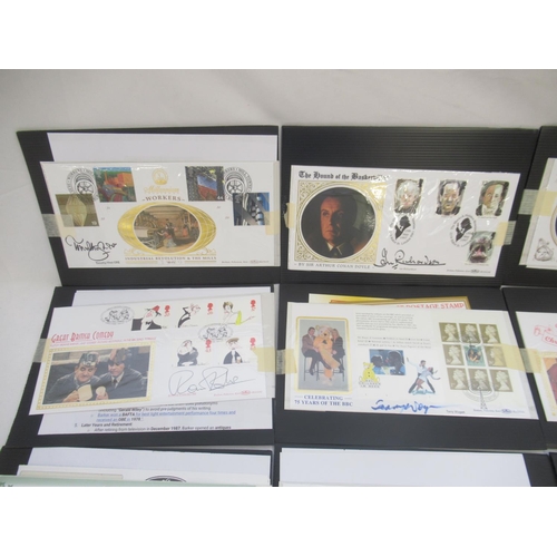 681 - Collection of 54 signed Benham FDC's, 1 other signed FDC and a Benham Henry VIII & his Six Wives Med... 