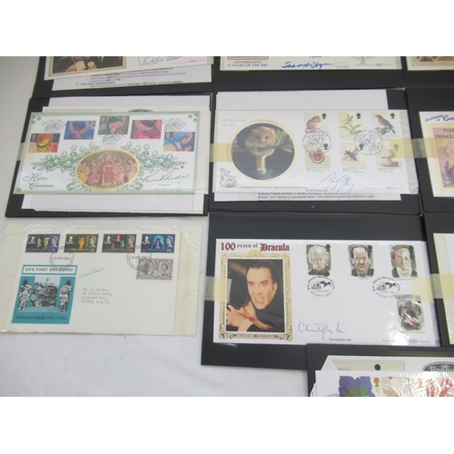 681 - Collection of 54 signed Benham FDC's, 1 other signed FDC and a Benham Henry VIII & his Six Wives Med... 