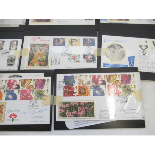 681 - Collection of 54 signed Benham FDC's, 1 other signed FDC and a Benham Henry VIII & his Six Wives Med... 