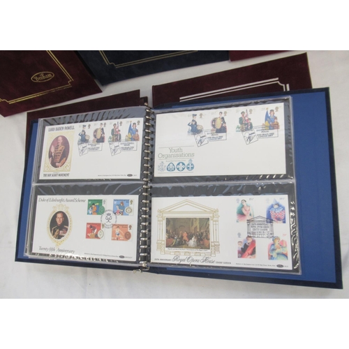 682 - Large one owner collection of Benham and other FDCs, in 6 Benham folders to inc. signatures from Mar... 