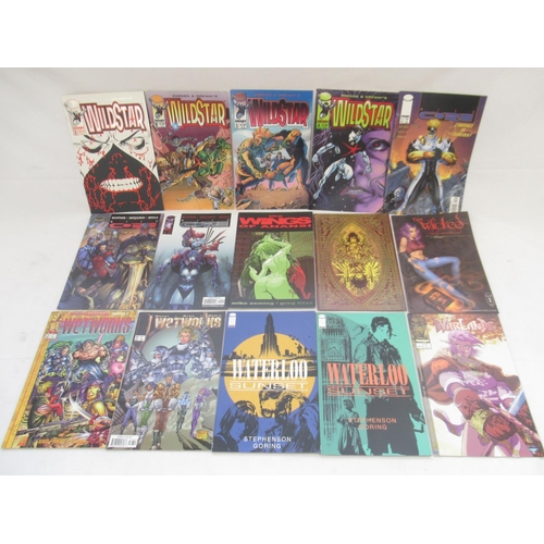 793 - Image comics - mixed collection of Image comics to inc. Wildstar, Waterloo Sunset, Youngblood, etc. ... 