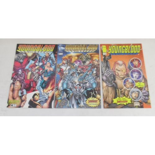 793 - Image comics - mixed collection of Image comics to inc. Wildstar, Waterloo Sunset, Youngblood, etc. ... 