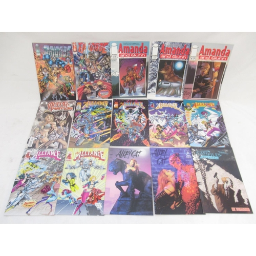 796 - Image Comics - assorted collection of Image comics to inc. Badger, Berzerkers, Brigade, The Alliance... 