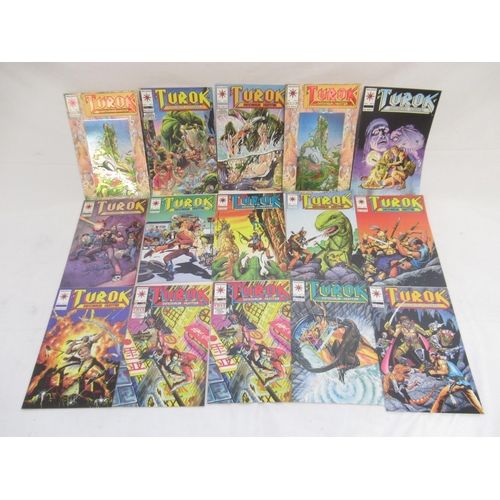 799 - Collection of Turok Dinosaur Hunter comics from Dynamite, Dark Horse Comics and Valiant (approx. 48)