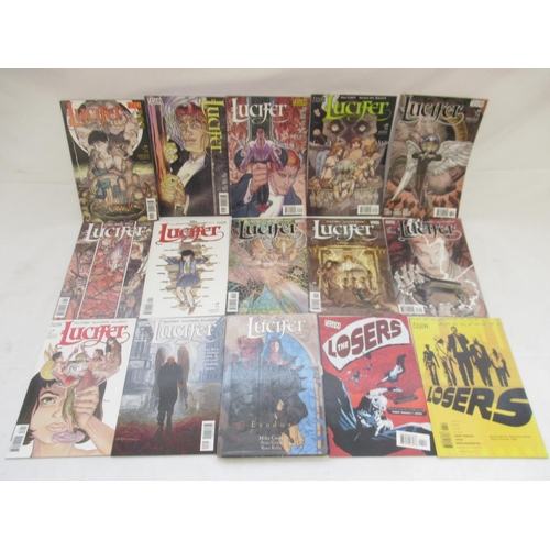 804 - Vertigo Comics - mixed collection of Vertigo comics to inc. The Losers, Lucifer, Human Target, Hellb... 