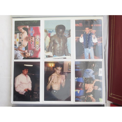 853 - Impressive one owner collection of over a 1000 photos of Champion and other boxers, taken in clubs a... 