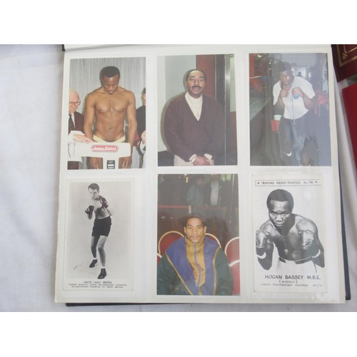 853 - Impressive one owner collection of over a 1000 photos of Champion and other boxers, taken in clubs a... 