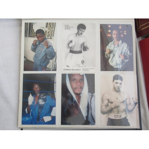 853 - Impressive one owner collection of over a 1000 photos of Champion and other boxers, taken in clubs a... 