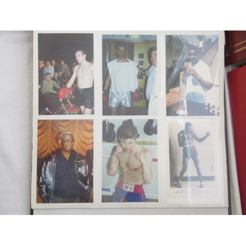 853 - Impressive one owner collection of over a 1000 photos of Champion and other boxers, taken in clubs a... 