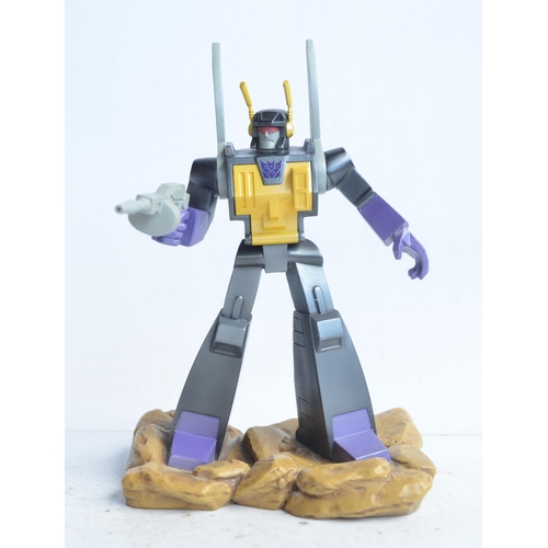 180 - Three Cold cast porcelain limited edition G1 Transformers Insecticon figures 1-3 statues by Hard Her... 