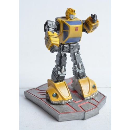 181 - Three limited edition Transformer statues to include Hard Hero cold cast porcelain 6