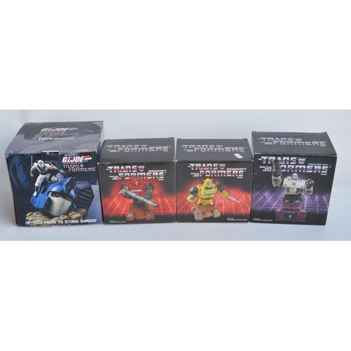 190 - Four limited edition Transformer bust and full figure/diorama models to include 3x busts from Diamon... 