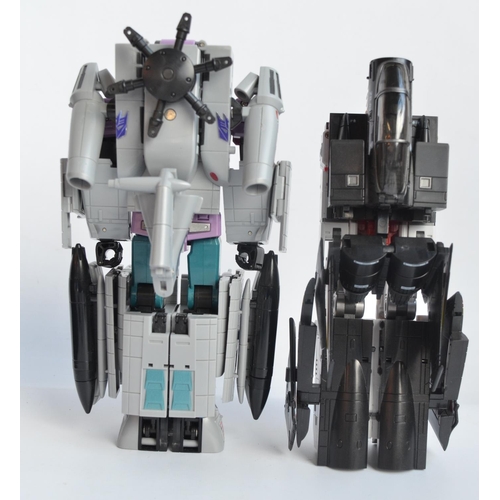 195 - Zeta Toys ZA-02 Armageddon Whirlblade and ZB-02 Kronos Air Strike Transformer models (both approx. 8... 