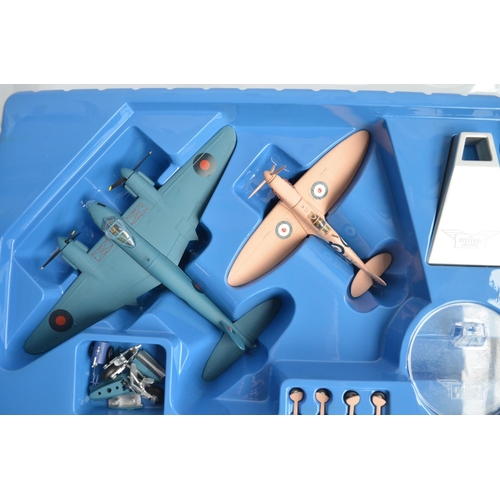 445 - Five 1/72 scale diecast WWII aircraft model sets from Corgi Aviation Archive to include limited edit... 