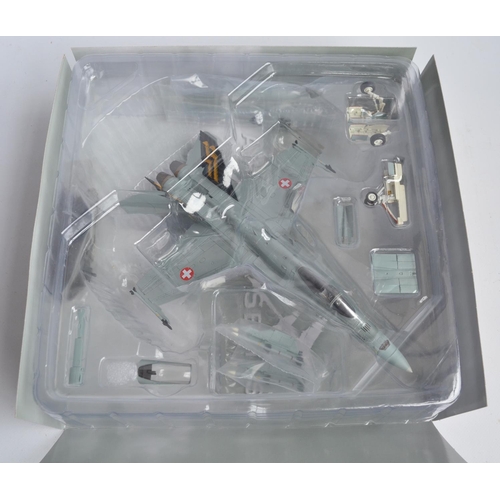 449 - Six boxed 1/72 scale model aircraft to include Hobbymaster HA4813 E-2C Hawkeye, Corgi AA35815 NA Sab... 