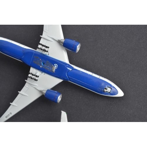 462 - Twenty two boxed 1/400 diecast European airlines themed civilian airliner models including highlydet... 