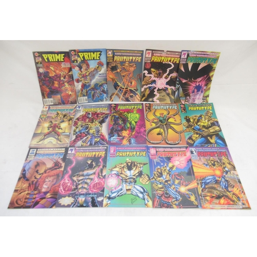 807 - Malibu Comics - mixed collection of Malibu comics to inc. Prime, Prototype, Protectors, etc. (approx... 