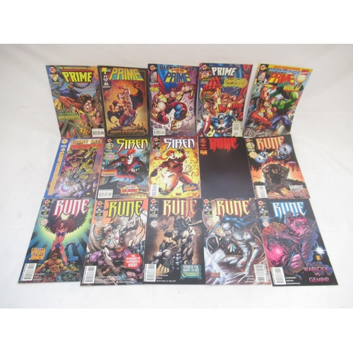 807 - Malibu Comics - mixed collection of Malibu comics to inc. Prime, Prototype, Protectors, etc. (approx... 