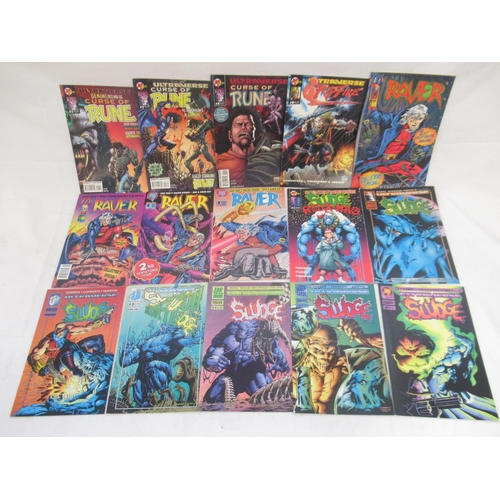 807 - Malibu Comics - mixed collection of Malibu comics to inc. Prime, Prototype, Protectors, etc. (approx... 