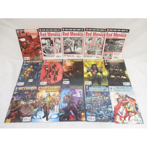 809 - Wildstorm comics - mixed collection of Wildstorm comics to inc. The Patriots, Wetworks, Welcome to T... 