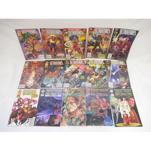 810 - Malibu comics - collection of mixed Malibu comics to inc. The Strangers, Solitaire, Wrath, Ultraforc... 