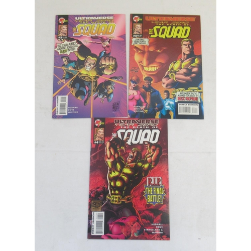 810 - Malibu comics - collection of mixed Malibu comics to inc. The Strangers, Solitaire, Wrath, Ultraforc... 