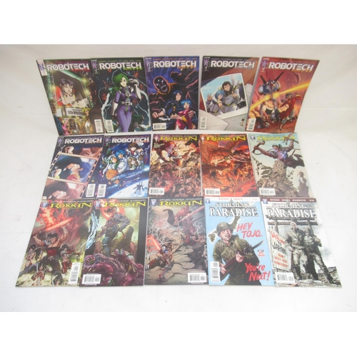 814 - Wildstorm comics - mixed collection of Wildstorm comics to inc. Robotech, Rokkin, Warblade, The Twil... 