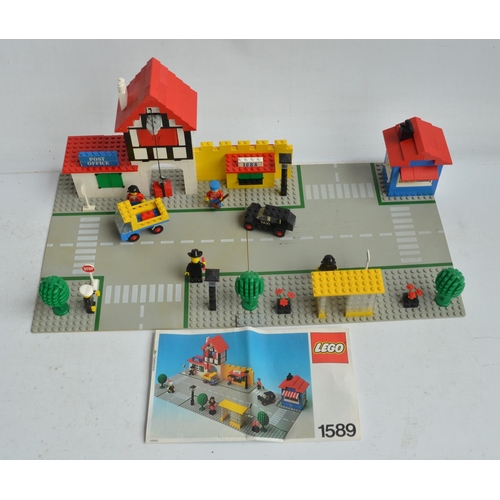 286A - Vintage Lego City set 1589 (1978) with instruction sheet, no box