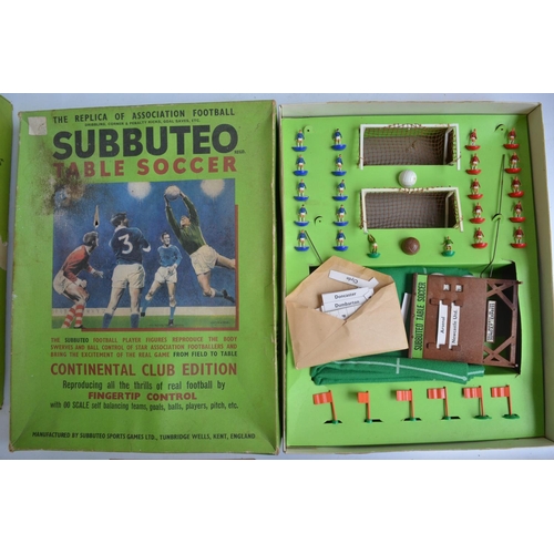 473 - Collection of vintage Subbuteo sets (please note 1 box with figure sets) including Floodlighting edi... 