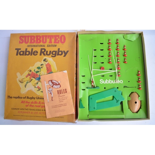 Collection of vintage Subbuteo sets (please note 1 box with figure sets ...