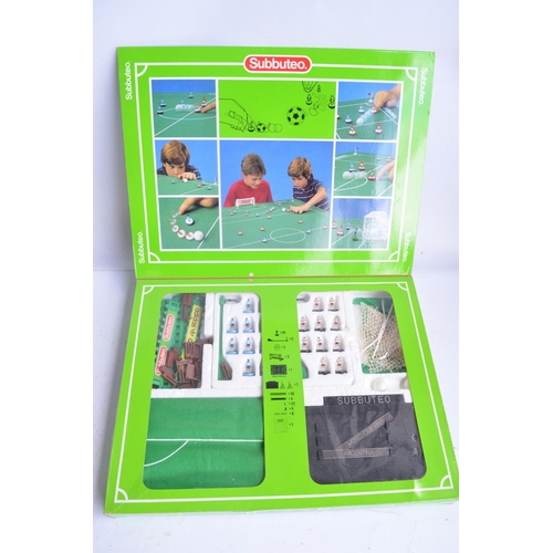 474 - Collection of vintage and modern Subbuteo table football sets to include 2 floodlighting sets (1 inc... 