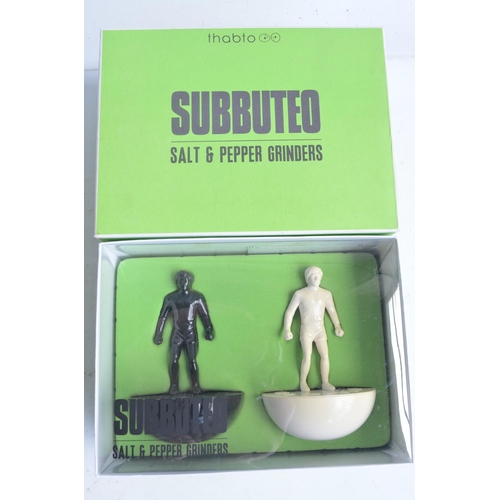 475 - Collection of vintage and modern Subbuteo sets and accessories to include floodlighting C101 set, Fr... 