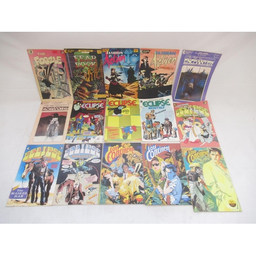 818 - Eclipse Comics - mixed collection of Eclipse comics to inc. Kamui, The Liberty Project, Hand of Fate... 